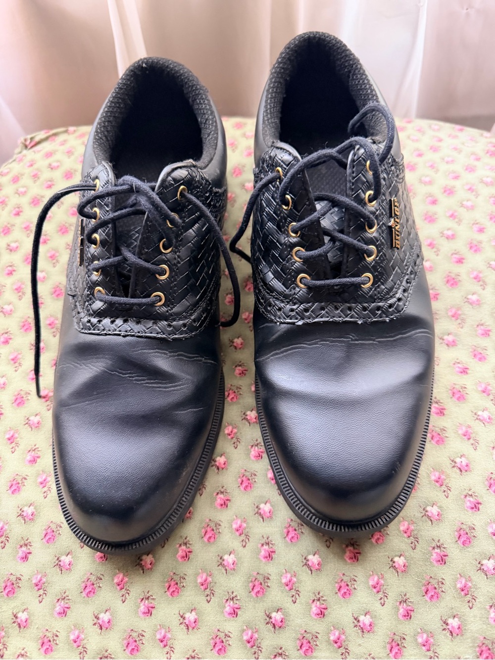 Dunlop Women's Black Lace-Up Golf shoes